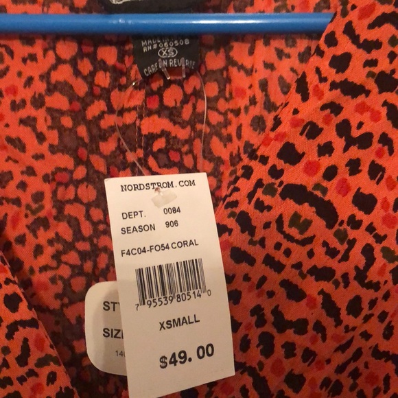 Leopard print midi dress. - Picture 4 of 4